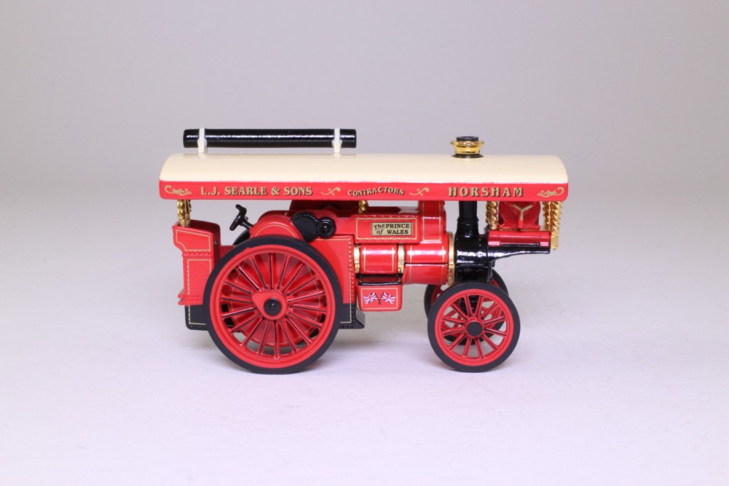 Matchbox Collectibles YY019B/SC; 1905 Fowler B6 Showmans Engine; L.J. Searle & Sons; The Prince of Wales